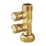 EA251PP - EA Antipollution non return valve with 2 cylindrical drain points - female/male