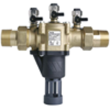 BABM - BA Backflow preventer with verifiable reduced pressure zone with funnel attached - male/male