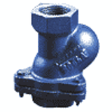 50 - Ball check valve with cast iron epoxy coated boby - B system - female/female