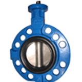 SYLAX-CF - Butterfly valve - central flange - bare shaft