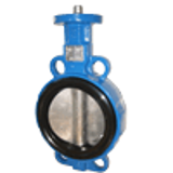 SYLAXGAZ-WAF - Butterfly valve NF ROB-GAZ approved - wafer - bare shaft